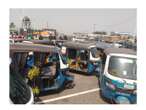 Commercial tricycle operators protest over sale of fake tickets by touts in Delta