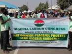 Hardship: NLC protests in Bauchi, vows to shutdown Nigeria if urgent action is not taken