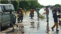 Motorcyclist drowns in flood along Lagos-Abeokuta Expressway