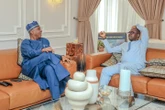 PDP crisis: Saraki meets Gov Makinde, expresses hope of forming common position