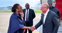 Brazilian Vice President Geraldo Alckmin, wife arrive Nigeria