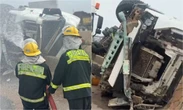 Tanker carrying 60,000 litres of AGO loses control, somersaults in Ibadan
