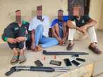 Delta Police nab four suspected armed robbers, recover two pump action guns