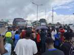 UNIBEN students shut down Benin-Ore highway over power outage