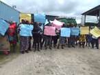 ‘We’ve been in darkness’ – Protesters shut down crude oil flow station in Delta