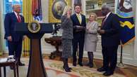 Trump swears in Pam Bondi as US Attorney General