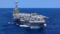 US aircraft carrier USS Harry S. Truman collides with another ship at sea