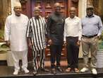 Damagum vs PDP Govs: Wike, Ortom, other G-5 members meet in Abuja [PHOTOS]