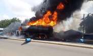 Police react to petrol tanker explosion in Jigawa, say no life lost