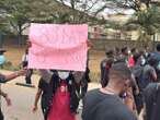 BREAKING: UI students protest 82-day power outage in UCH [PHOTOS]