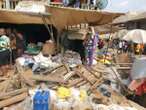 Abia Harmonized Task Force destroys illegal shops in Umuahia, Aba, impounds vehicles