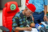 Abia Gov, Otti signs 18 Executive Bills