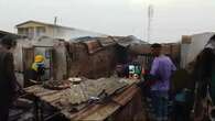 7 shops razed to ashes in Ibadan evening fire