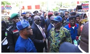 Wike assures protesting teachers of rescue efforts, warns against politicizing insecurity