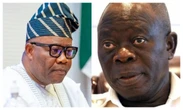 Lead by example, vacate Office of Senate President – Oshiomhole dares Akpabio