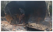 Nigerian Navy dismantles reconstructed illegal refinery
