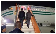 Tinubu arrives Rome for security summit