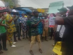 Protest breaks out in Lagos over renaming of streets, bus stops