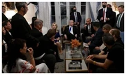 Netanyahu, wife meet families of Israeli hostages in Washington, assures of action