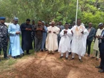 Atiku, El-Rufai, Boss Mustapha, others visit Buhari’s graveside after burial (PHOTO)