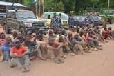 47 rail track vandals allegedly working for Alhaji Babawo arrested with two loaded trucks