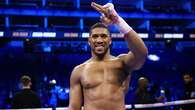 Anthony Joshua given boxing ban after brutal KO by Daniel Dubois