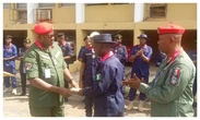 NSCDC promotes Adamawa officer for returning N850,000 misplaced by pilgrim