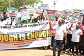 Christian youths protest in Abuja over cyber attacks on religious leaders, demand end to online bullying