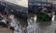 Passengers feared dead, injured as billboard falls on tricycles in Abia