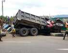 Truck crushes couple to death in Ogun