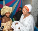 End SARS: Baby born in Ondo prison christened, gets scholarship [PHOTOS]
