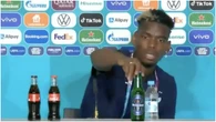 Euro 2020: Pogba removes bottle of Heineken during press conference