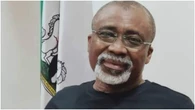 Senator Abaribe rocks ‘The Dot Nation’ T-shirt [photo]