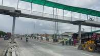 Pedestrian bridge collapses in Lagos