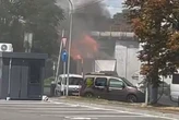 Поліцейський у Дніпрі пошкодив вісім транспортних засобів