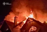 Приблизна мапа руху ракет та дронів цієї ночі