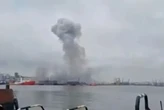 У румунському порту Констанца вибухнув морський дрон: влада оголосила найвищий рівень тривоги (відео)