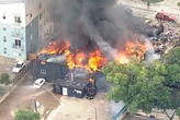 У США в будинку стався вибух газу: розгорілася масштабна пожежа, є загиблі