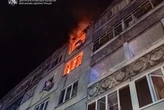 Російський безпілотник вдарив по багатоповерхівці у Павлограді