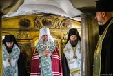 Митрополит Епіфаній уперше звершив молитву в Ближніх печерах Лаври