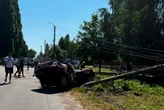 Смертельна ДТП на Фастівщині: водій загинув, зіткнувшись із бетонним стовпом