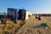У Румунії перекинувся автобус з понад 50 українцями (фото)