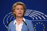 Глава Єврокомісії назвала винного у провокаціях із дронами над Балтією