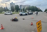 У Броварах водійка Mazda не пропустила скутер, травмовано 24-річного хлопця