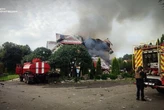 У трьох районах Чернігівщини спалахнули пожежі після атак Росії