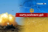 Карта бойових дій в Україні станом на 13 червня 2026 року