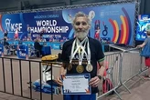 79-річний викладач харківського вишу здобув три золота на Чемпіонаті світу з гирьового спорту