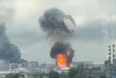 «Фото дня». МЗС Естонії показало світлину палаючого Московського НПЗ