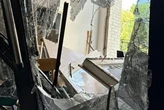 Російська атака частково зруйнувала студію німецького телеканалу у Києві