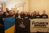 Ветерани ДТЕК зустрілися з Борисом Джонсоном (фото)